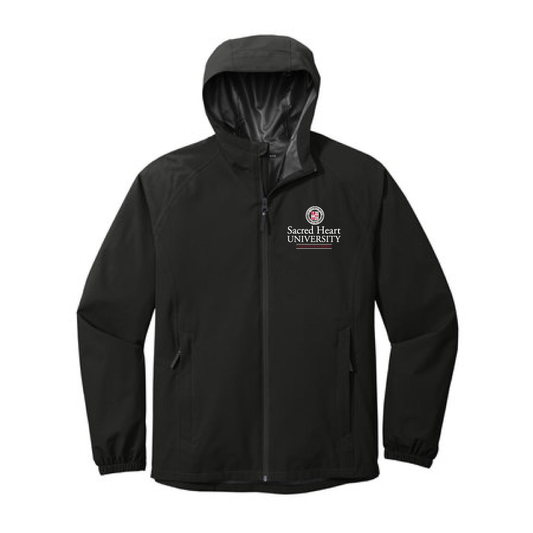 SHU SNA Rain Jacket Logowear SHU Student Nurses' Association Mens S  