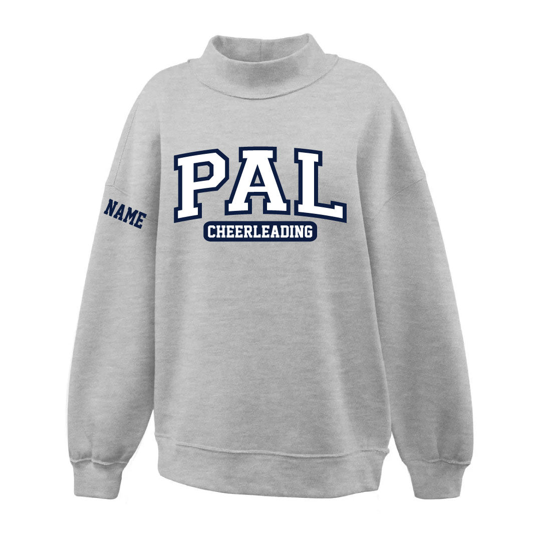 Westport PAL Cheer Mockneck Sweatshirt Logowear Westport PAL Cheer Girls L