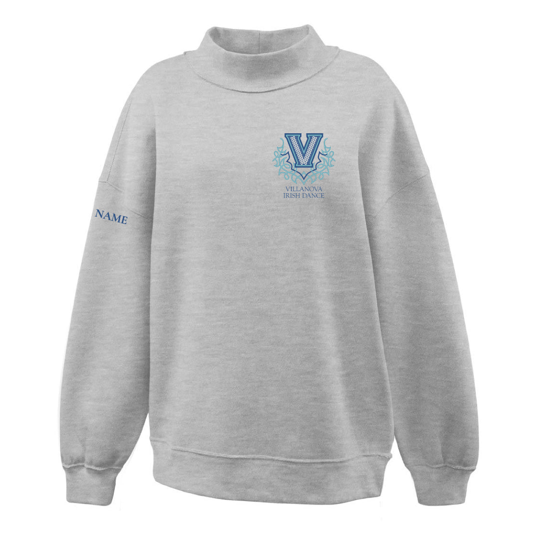 Villanova Irish Dance Ladies Mockneck Sweatshirt