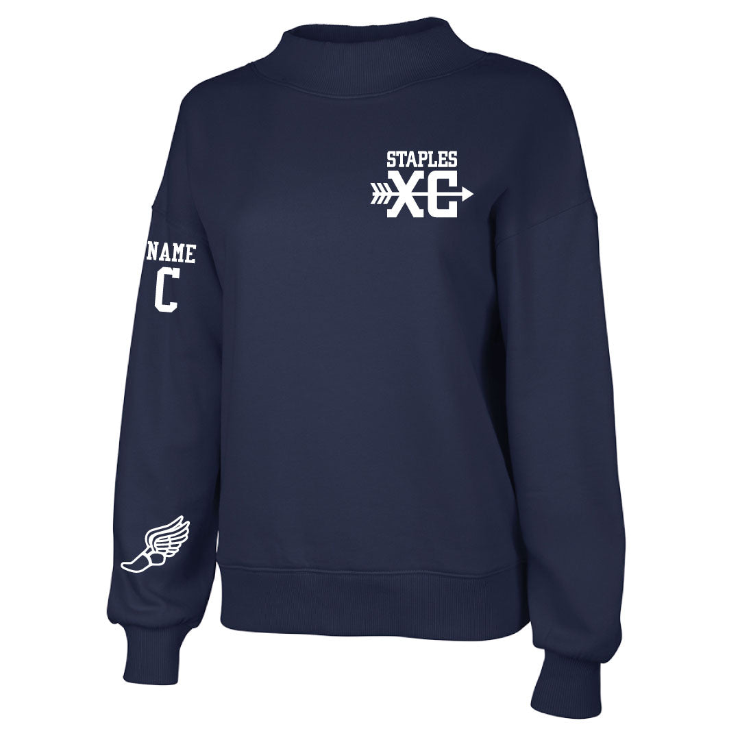 Staples Girls XC Mockneck Sweatshirt