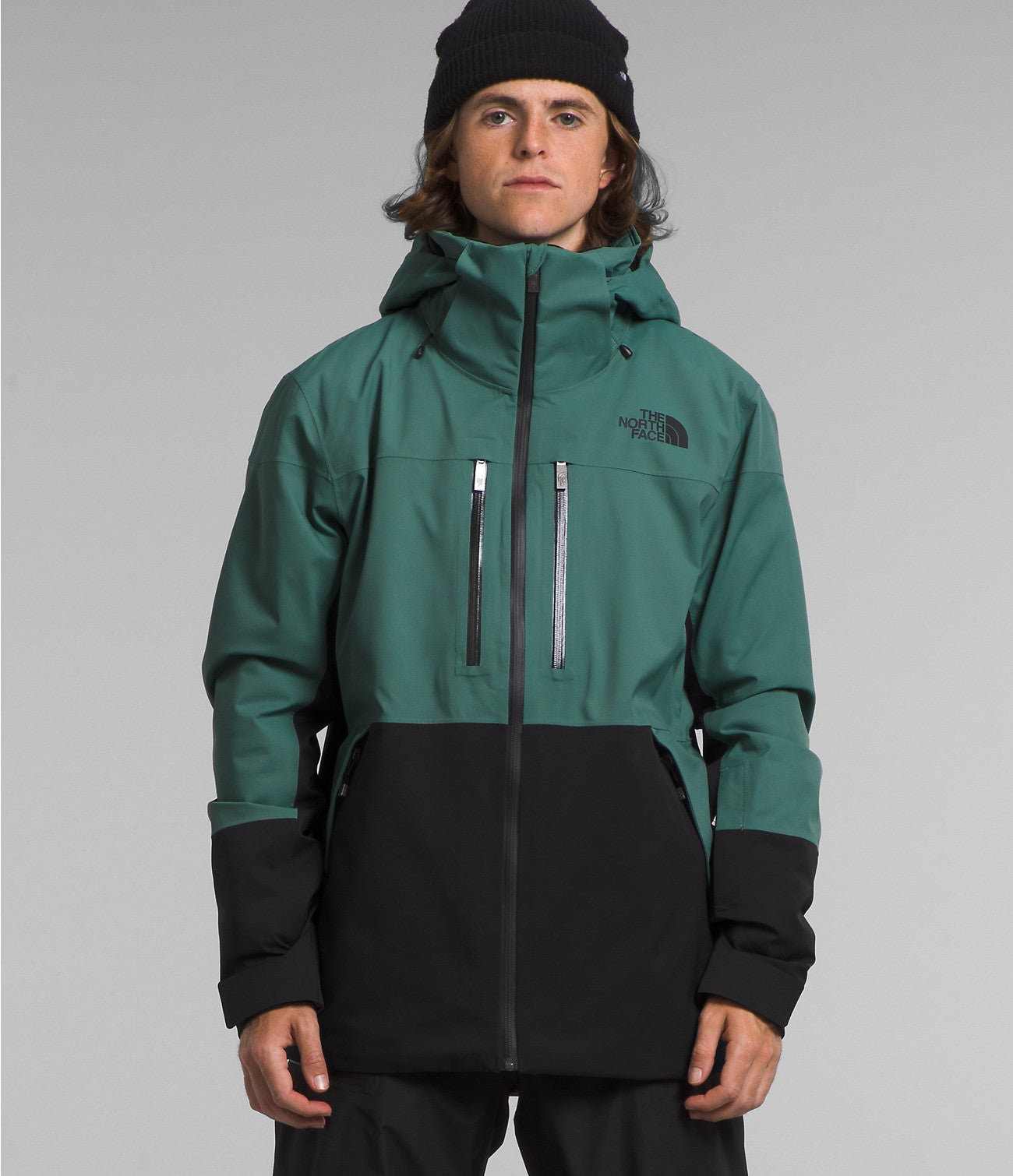 The North Face Men’s Chakal Jacket Apparel North Face Dark Sage/TNF Black-KIB Small 