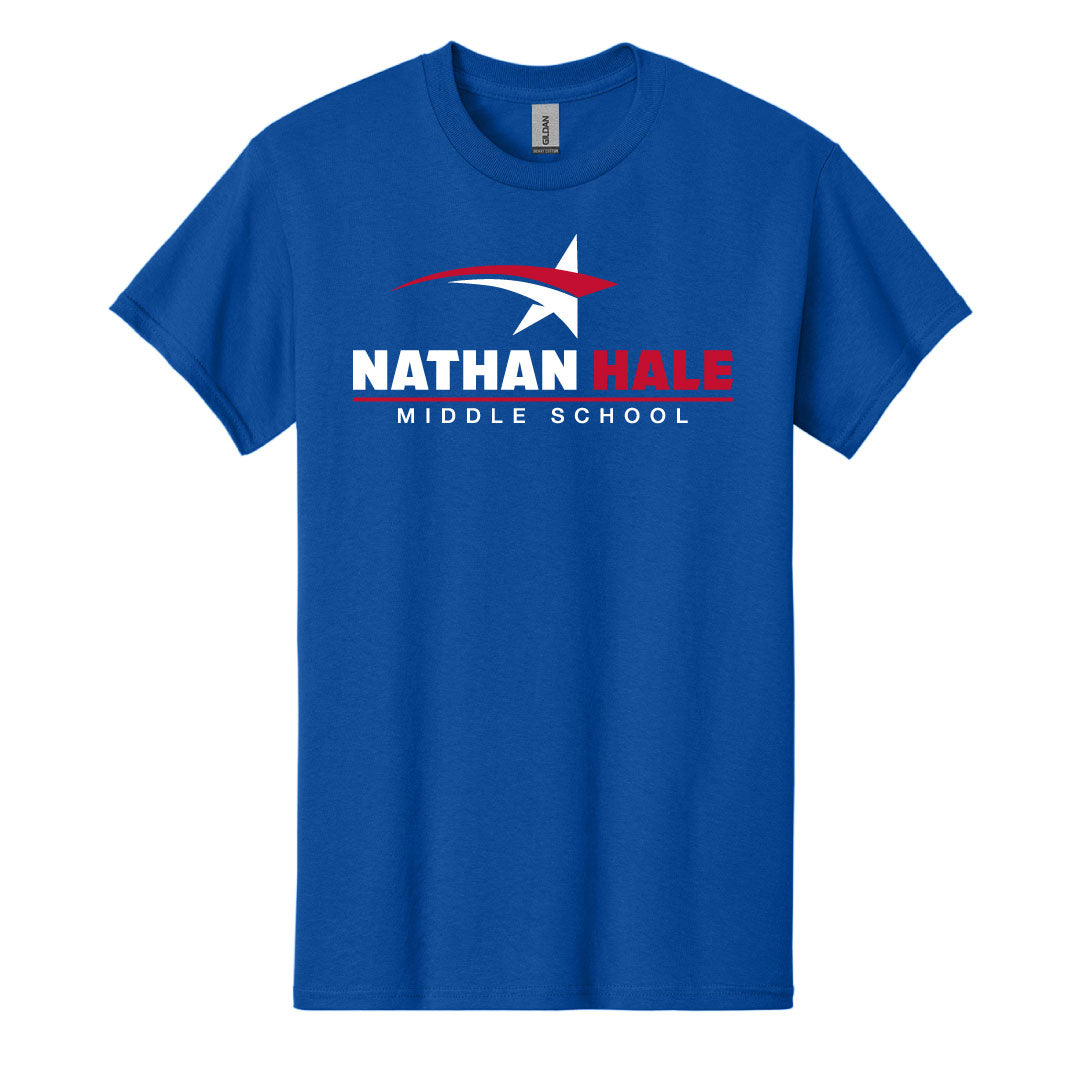 NHMS Cotton Tee Logowear ASF Sports & Outdoors Royal Youth M