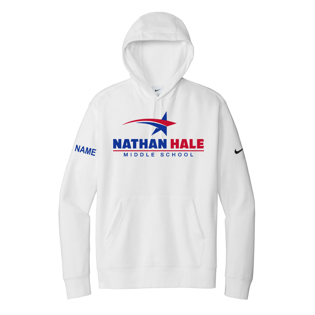 NHMS Nike Hooded Sweatshirt Logowear ASF Sports & Outdoors White Adult XS