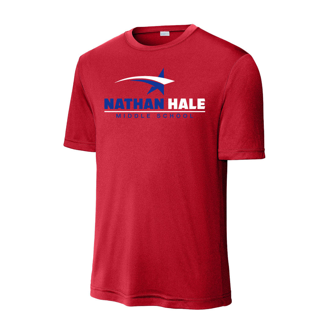 NHMS Performance Tee Logowear ASF Sports & Outdoors Red Youth M