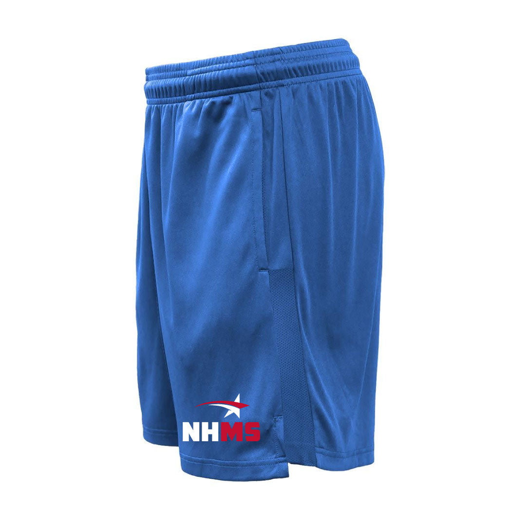 NHMS 7" Short with Pockets Logowear ASF Sports & Outdoors Royal Youth M