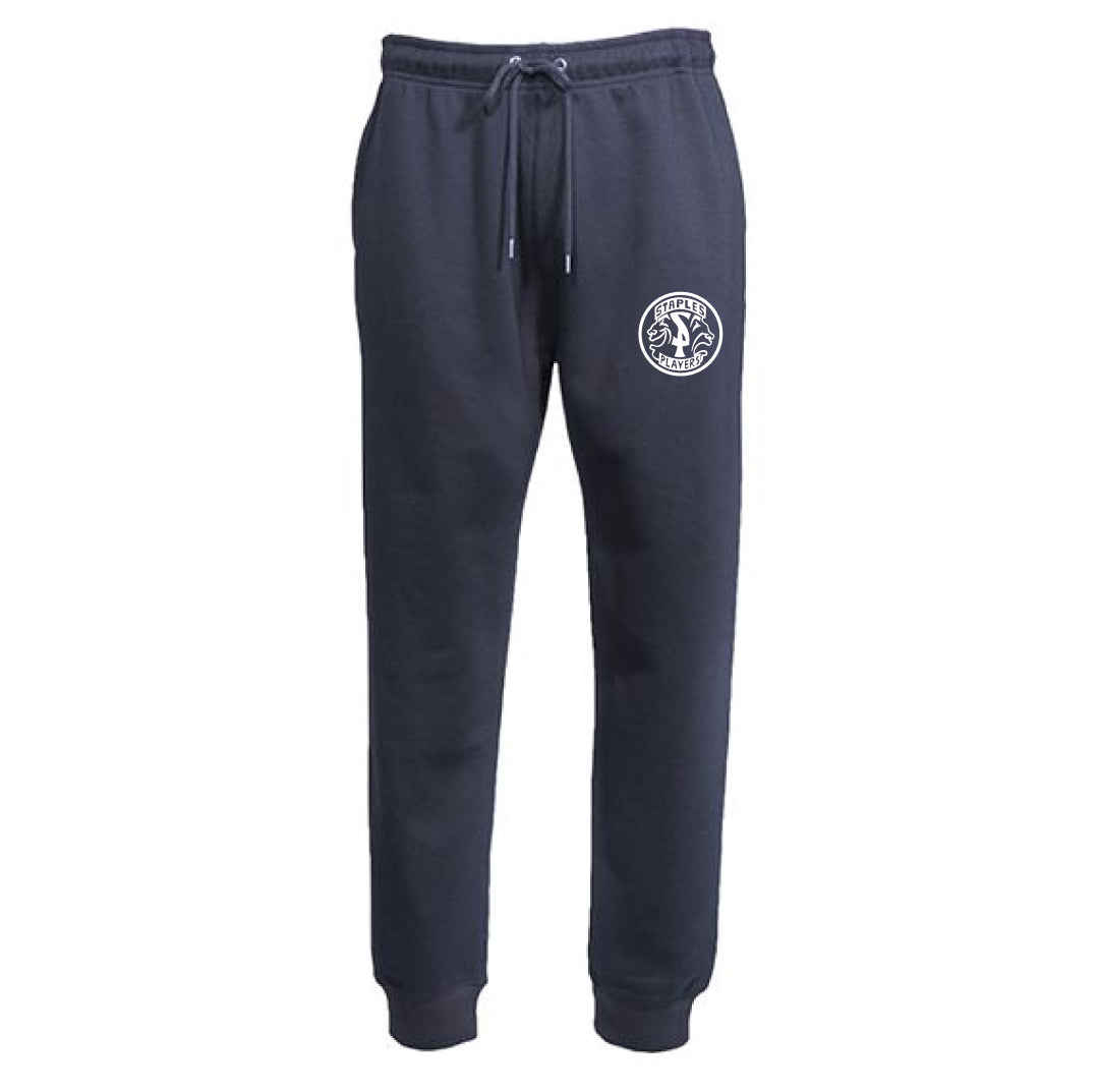 Staples Players Joggers Logowear Staples Players Navy Adult XS 