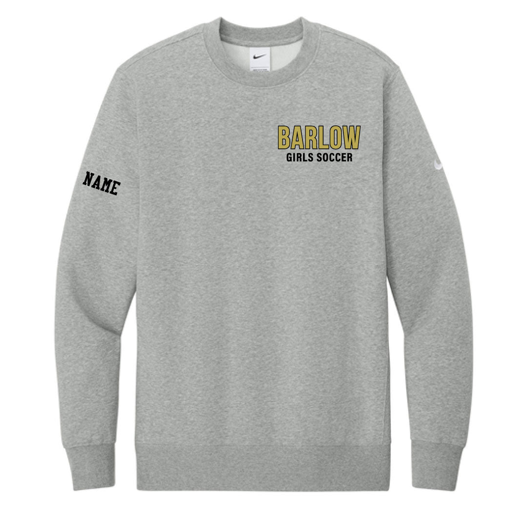 Barlow Girls Soccer Nike Crewneck