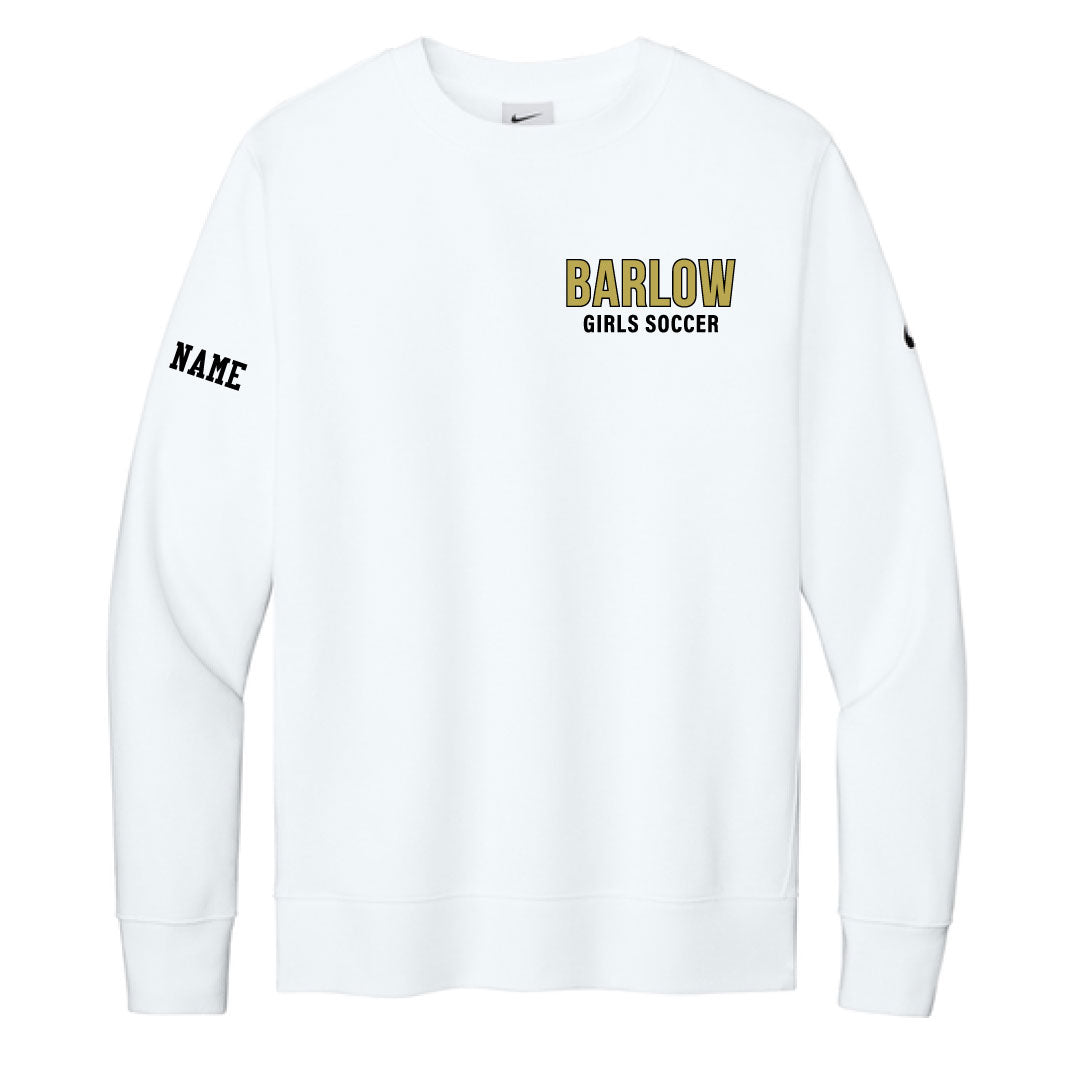 Barlow Girls Soccer Nike Crewneck