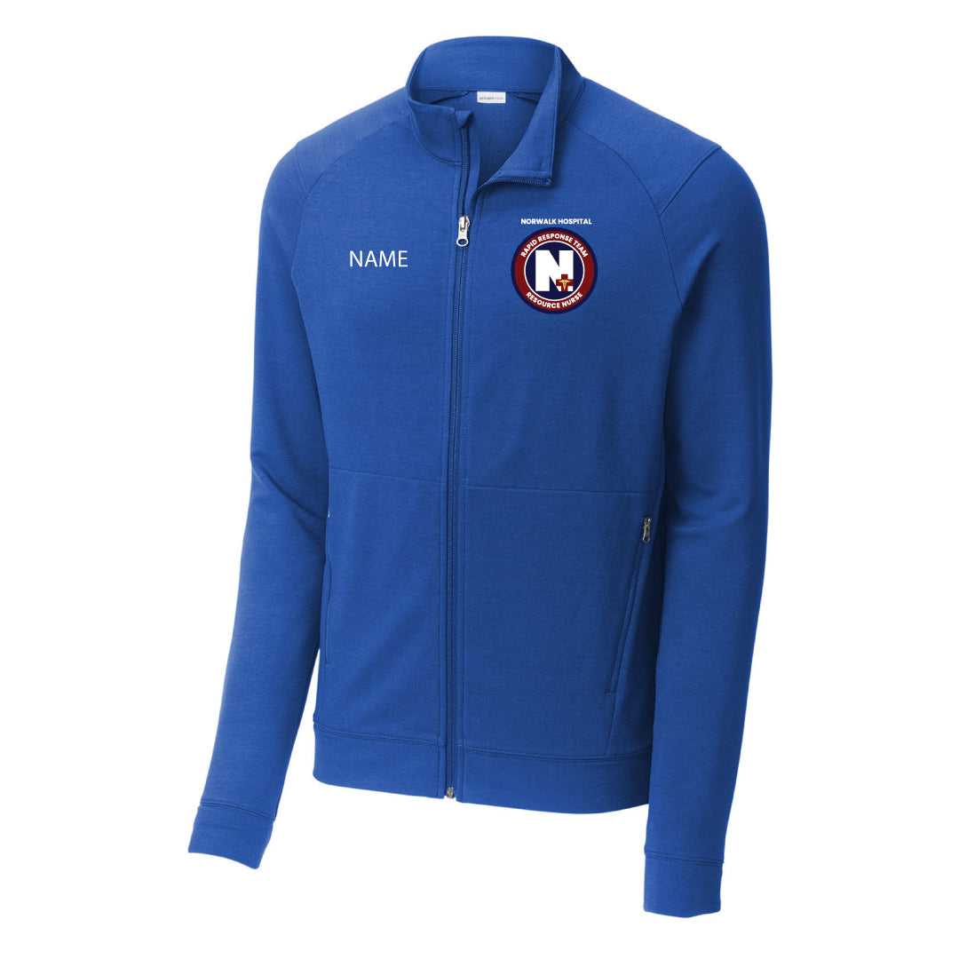Norwalk Hospital RRT Full Zip Wick Flex Fleece