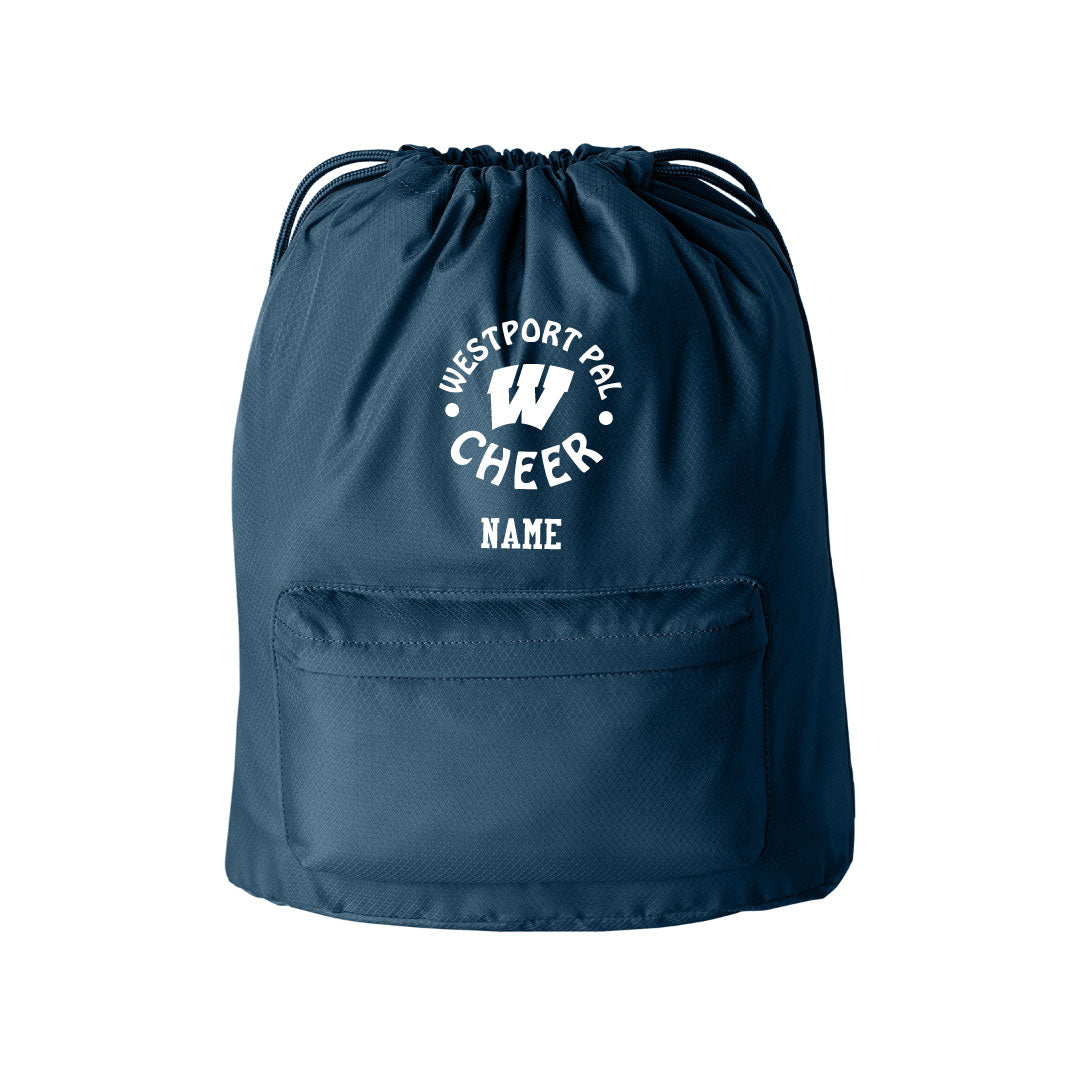 Westport PAL Cheer Cinch Bag Logowear Westport PAL Cheer Navy