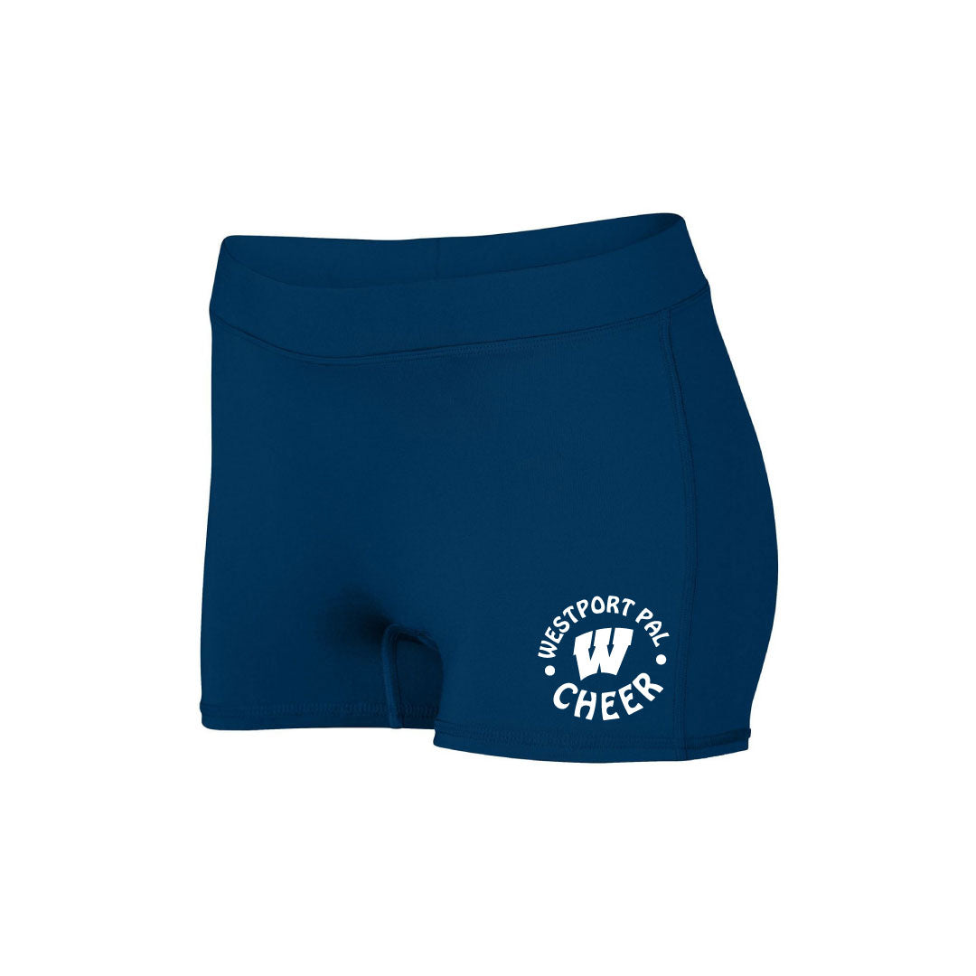 Westport PAL Cheer Shorties Logowear Westport PAL Cheer Girls S