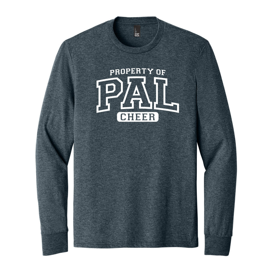 Westport PAL Cheer Tri Blend Long Sleeve Logowear Westport PAL Cheer Adult XS
