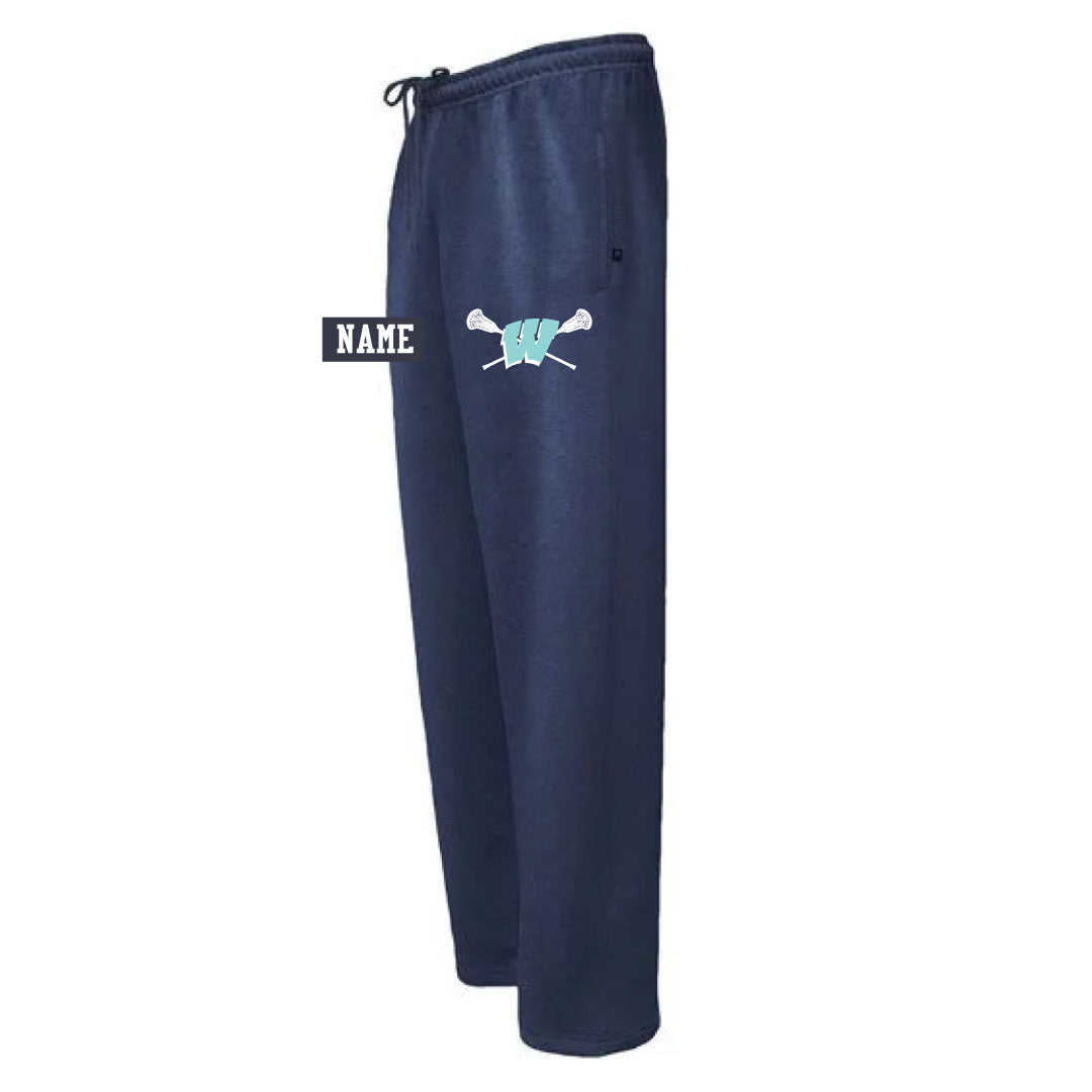 Westport PAL Girls Lacrosse Sweatpants Logowear Westport PAL Girls Lacrosse Navy Adult XS