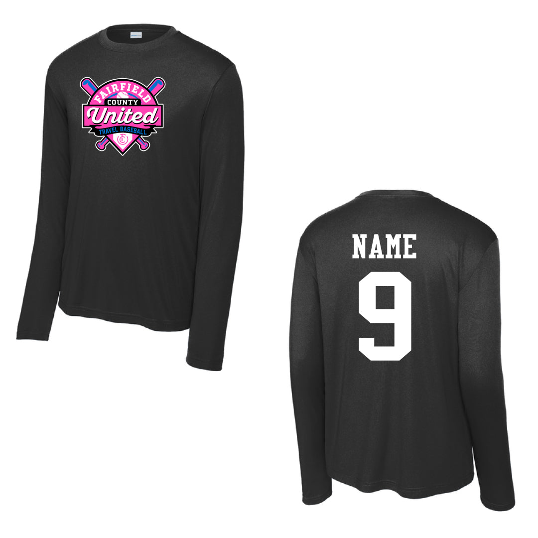 FCU Travel Baseball Performance Long Sleeve