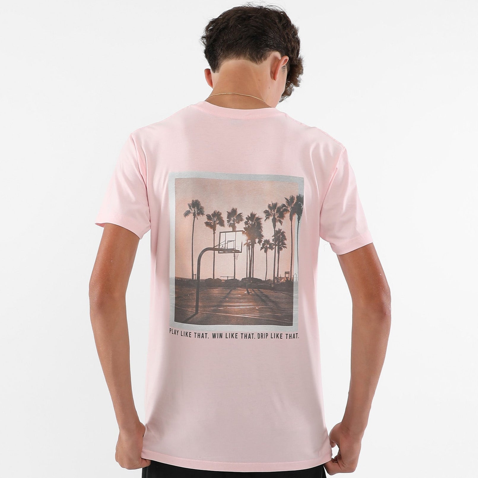The Drip Shop Kids' Sunset Buckets Tee Apparel The Drip Shop Pink Youth Small