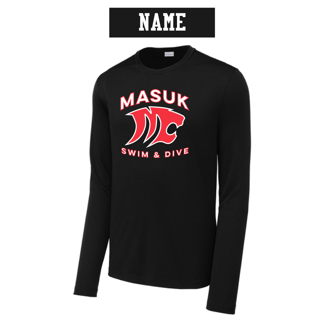 Masuk Girls Swim & Dive Performance Long Sleeve