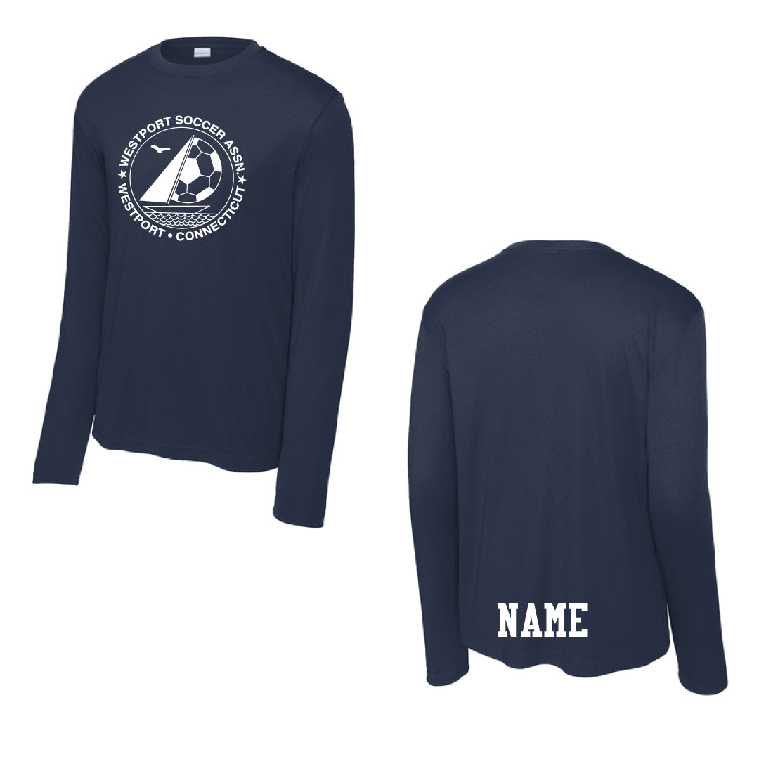 Westport Soccer Association Performance Long Sleeve