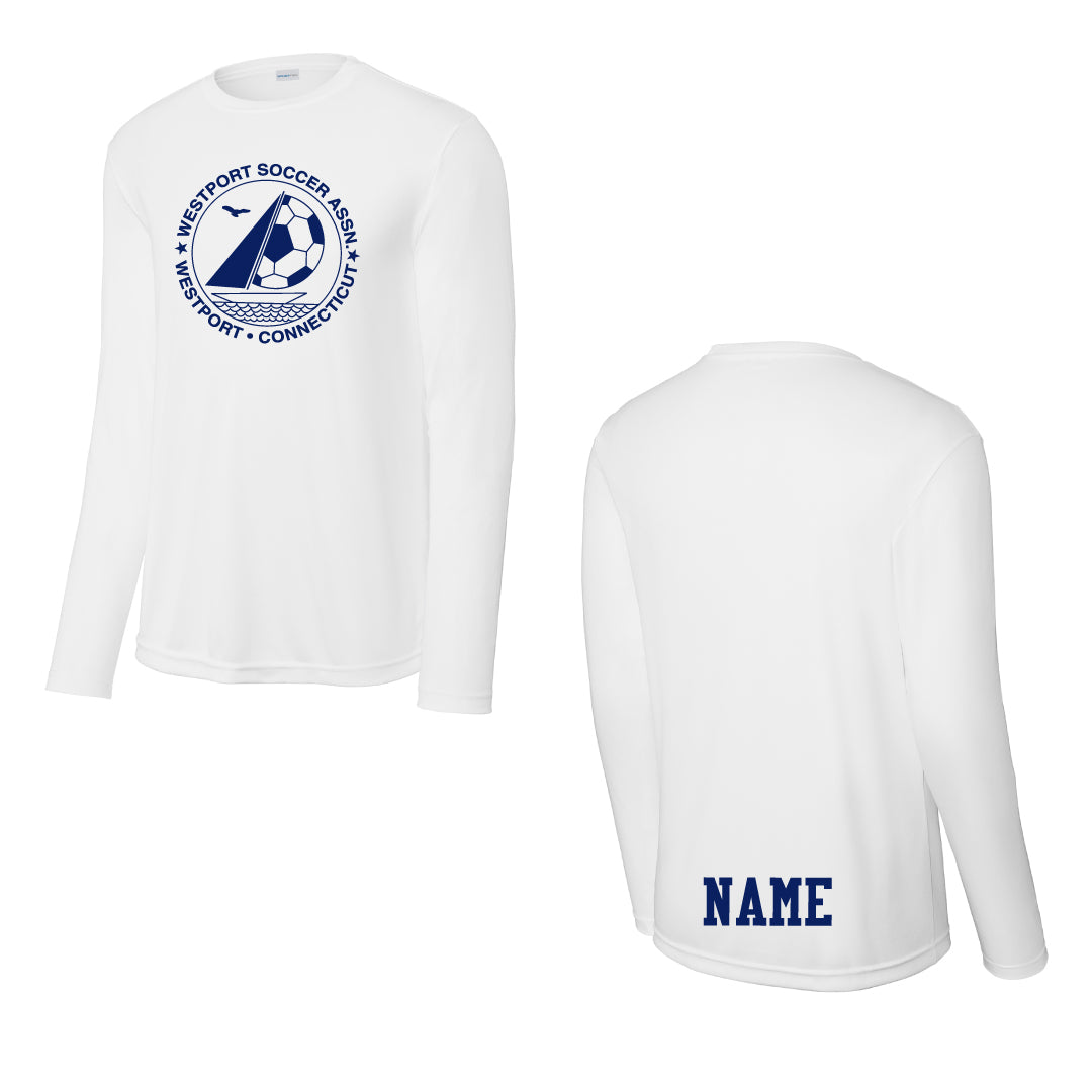 Westport Soccer Association Performance Long Sleeve