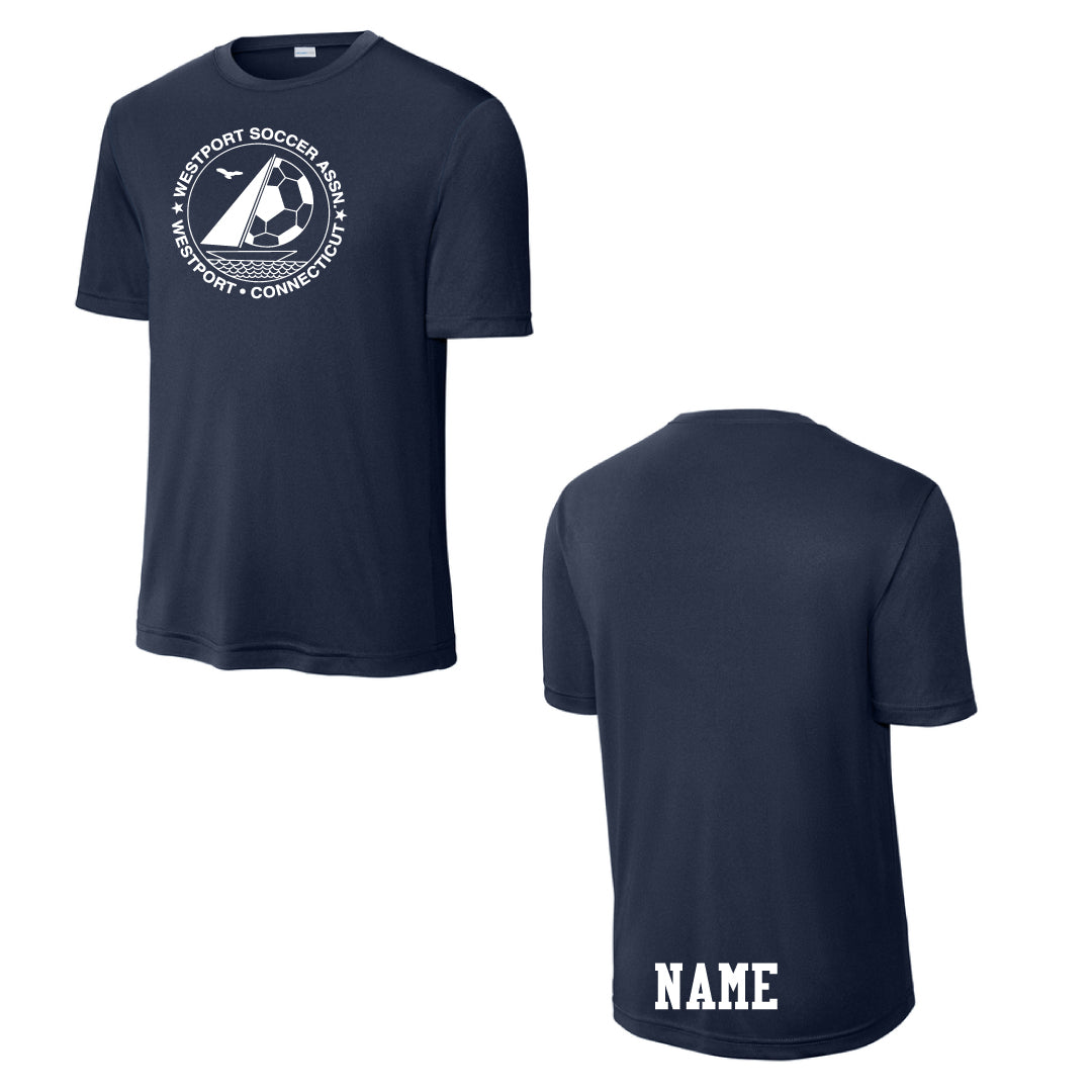 Westport Soccer Association Performance Short Sleeve