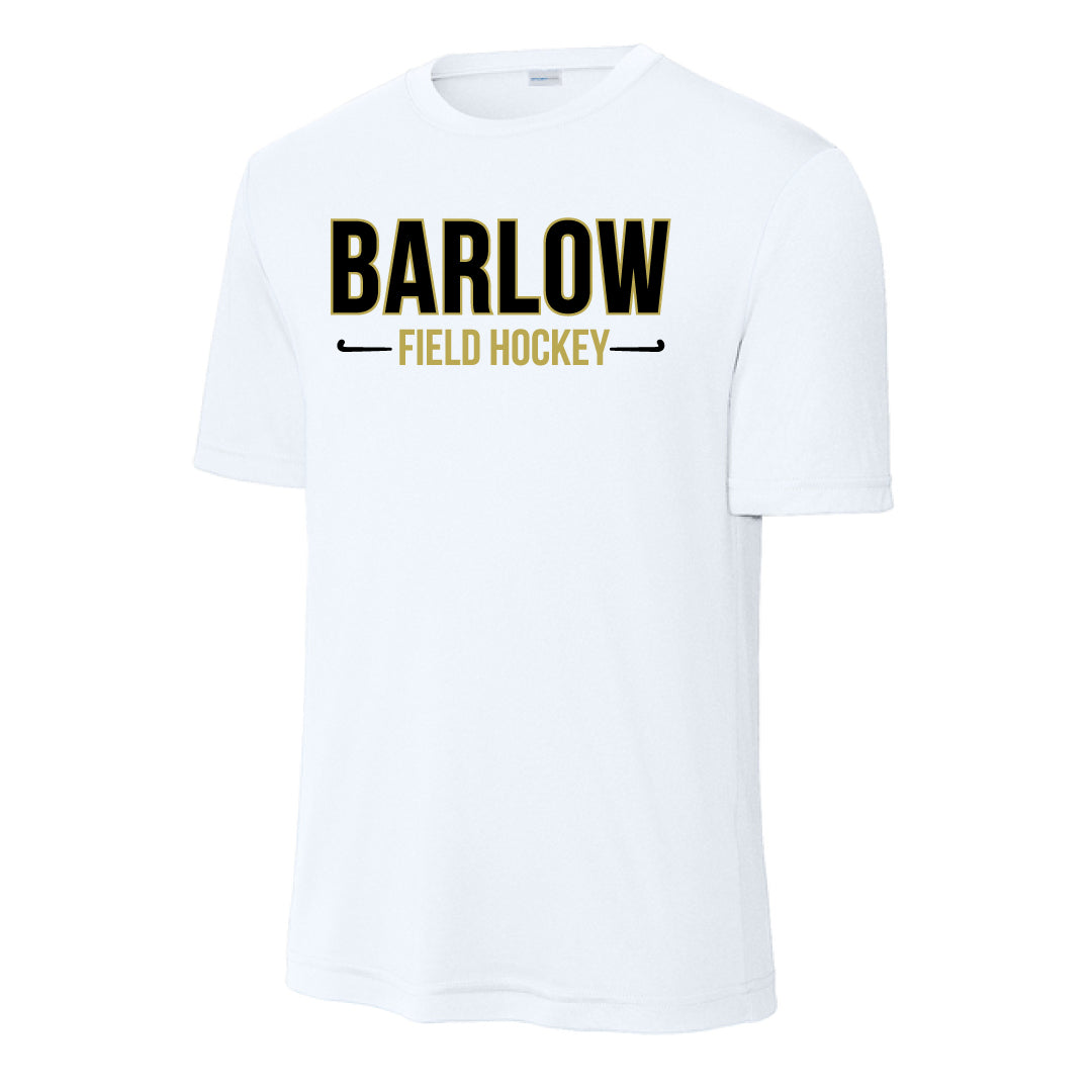 Barlow Field Hockey Performance Tee Logowear Barlow Field Hockey White Ladies XS