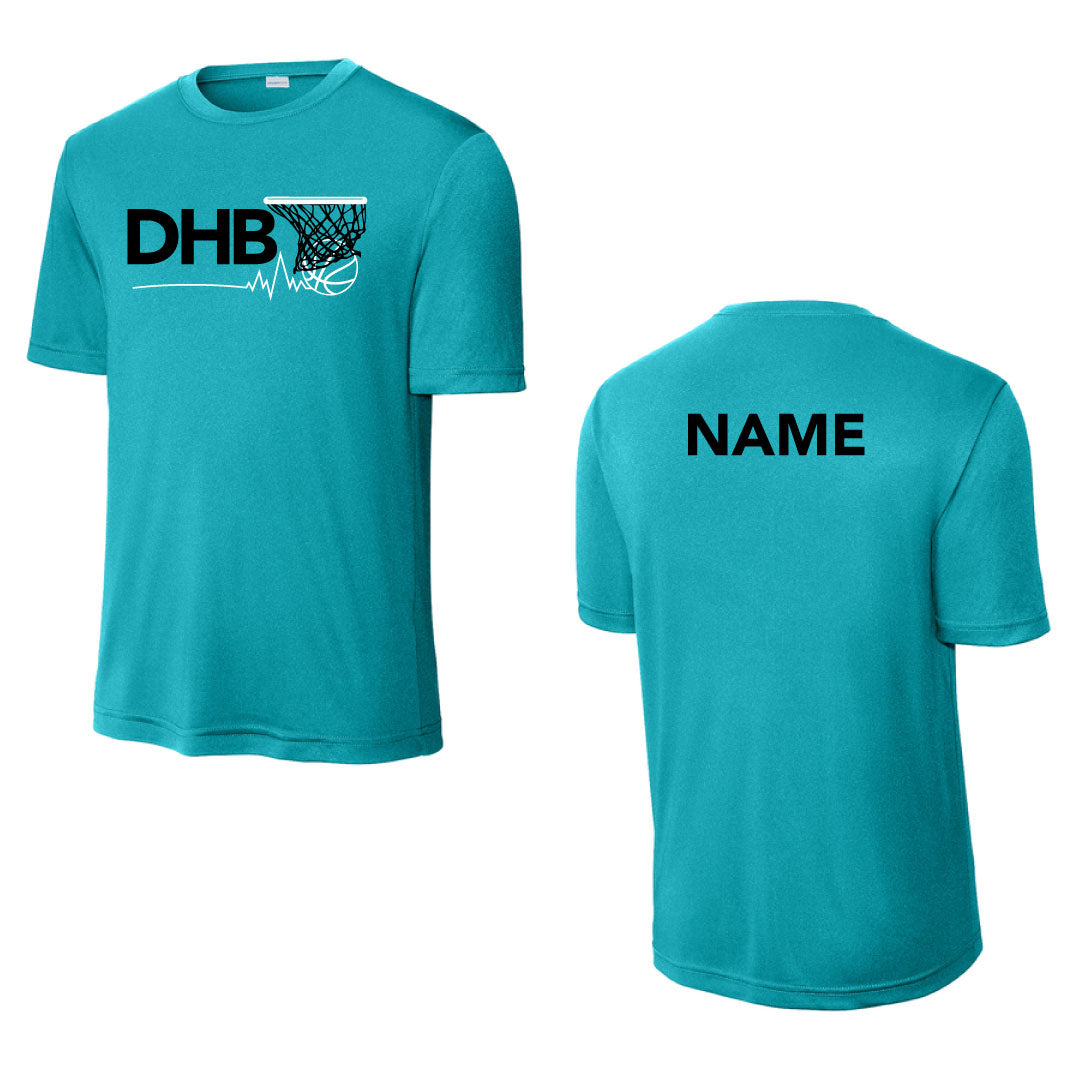 DHB Performance Tee Logowear Dani Hoops Basketball Adult XS