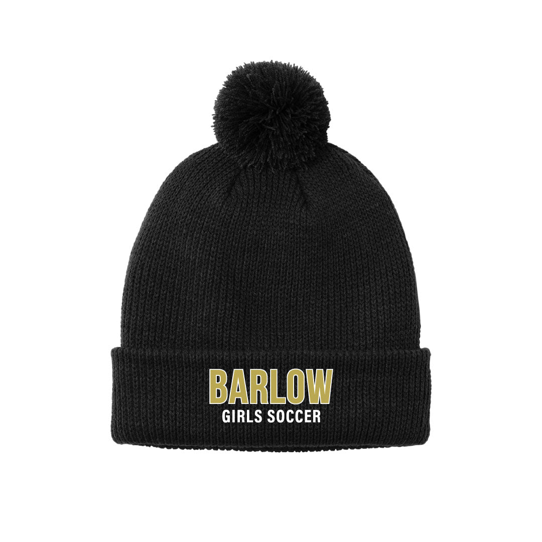Barlow Girls Soccer Pom Beanie