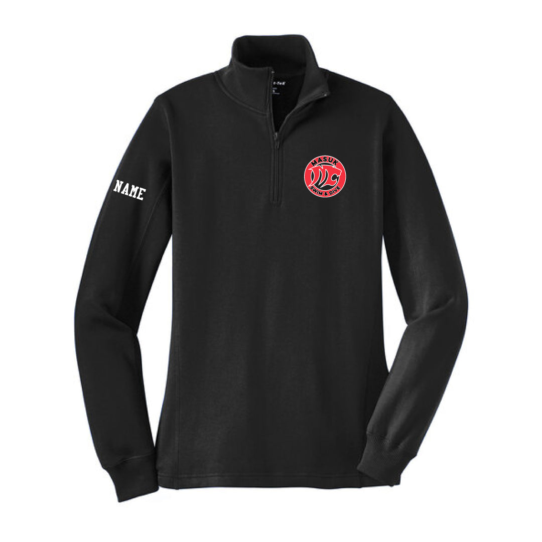Masuk Girls Swim & Dive 1/4 Zip Sweatshirt