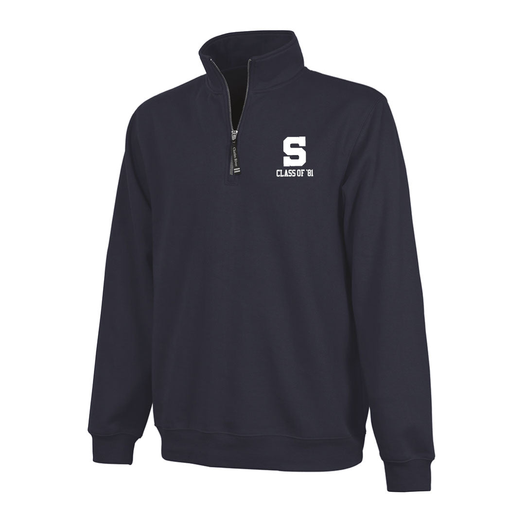 Staples High School Class of '81 Quarter ZIp Sweatshirt