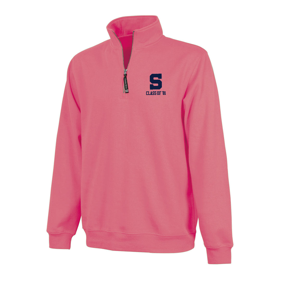 Staples High School Class of '81 Quarter ZIp Sweatshirt