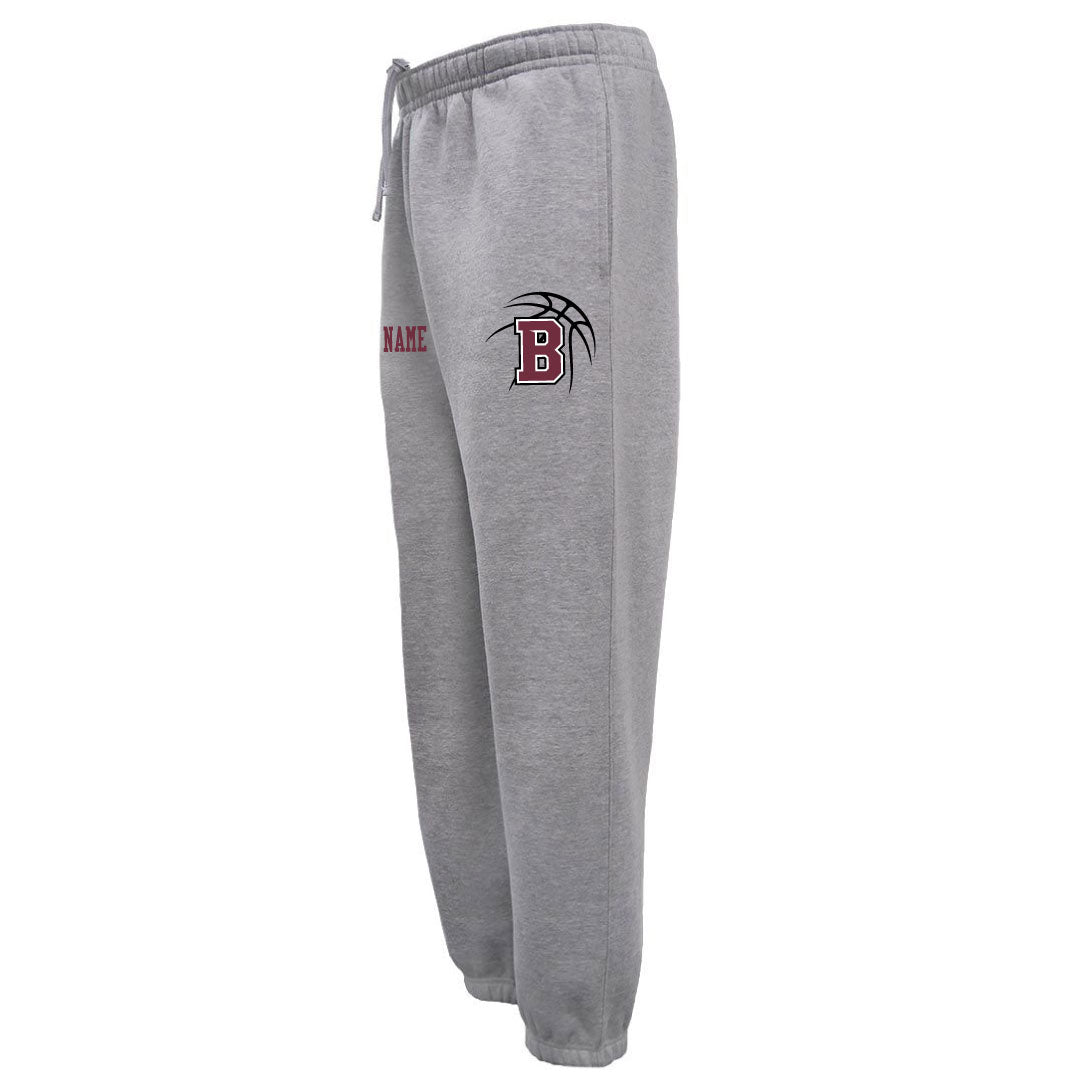 Bethel HS Girls Basketball Retro Sweatpants-Elastic Bottom Logowear Bethel HS Girls Basketball