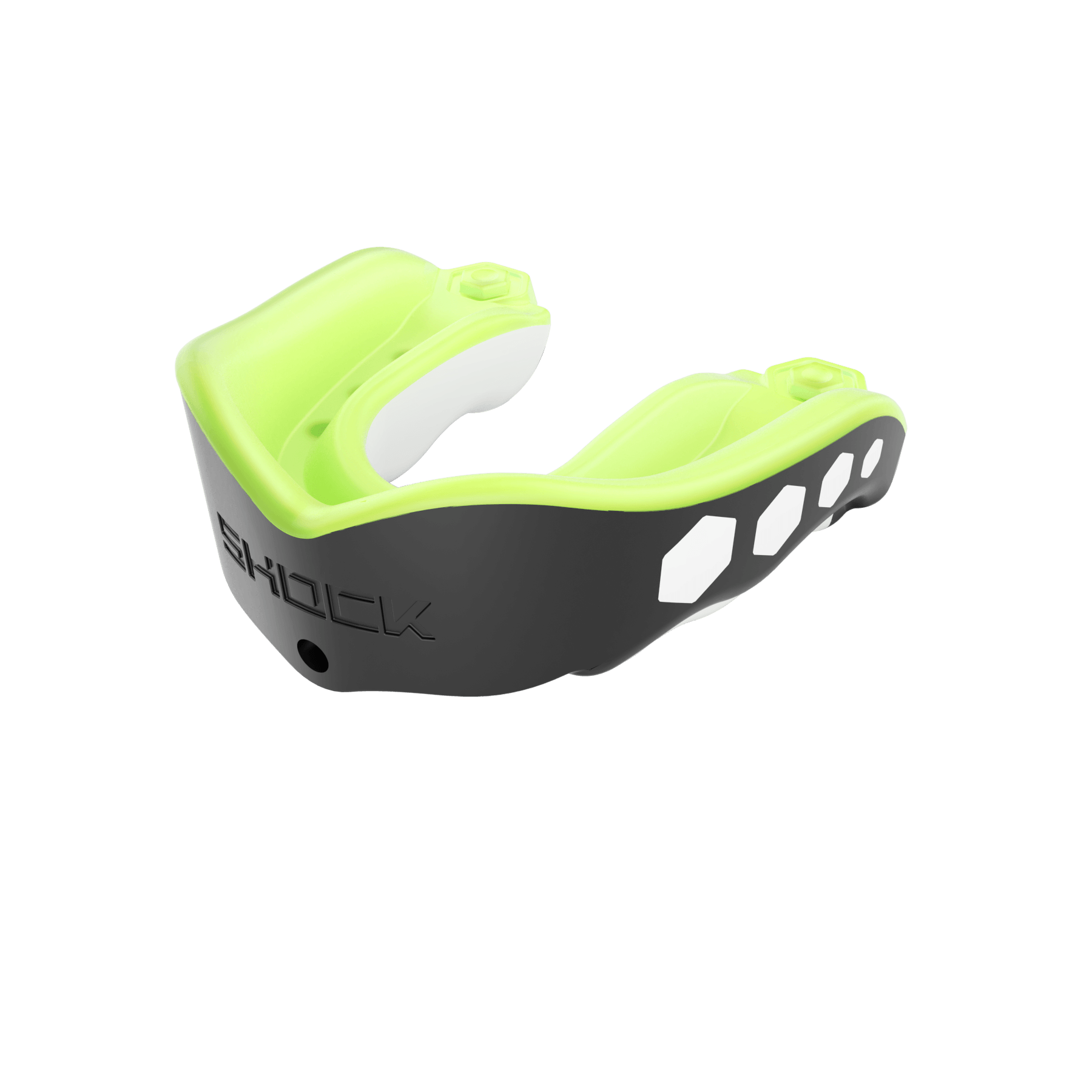 Shock Doctor Gel Max Flavor Fusion Mouthgaurd w/ Convertible Strap Equipment United Sports Brands YOUTH Lemon Lime 