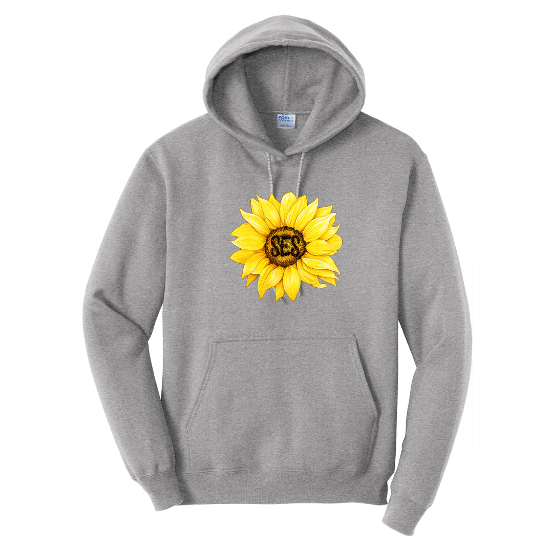 SES Faculty Flower Hooded Sweatshirt