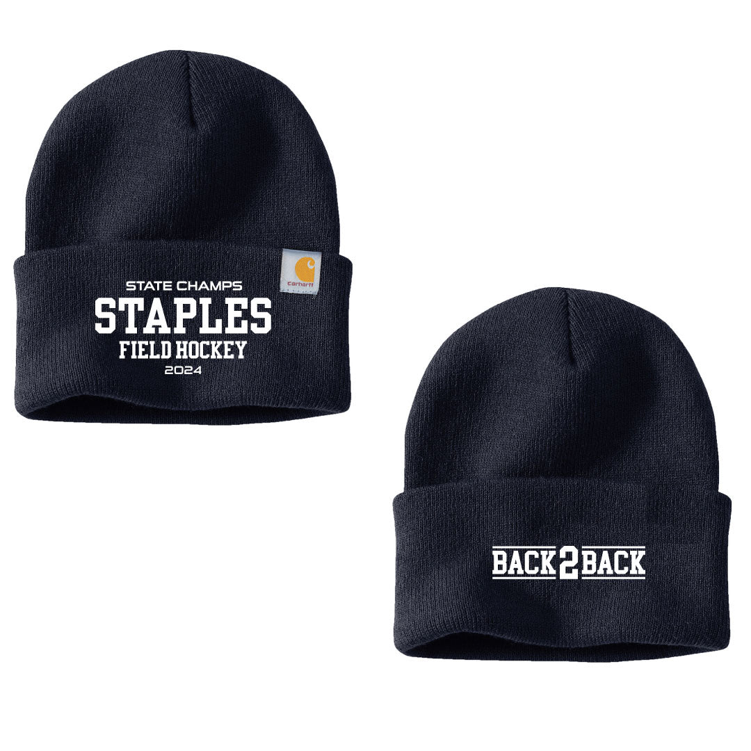 Staples Field Hockey STATE CHAMPS 2024 Carhartt Beanie Logowear Staples Field Hockey