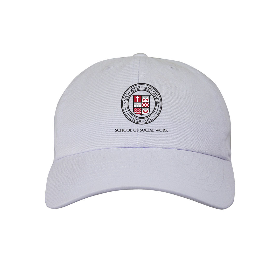 SHU School of Social Work Hat Logowear SHU School of Social Work White  