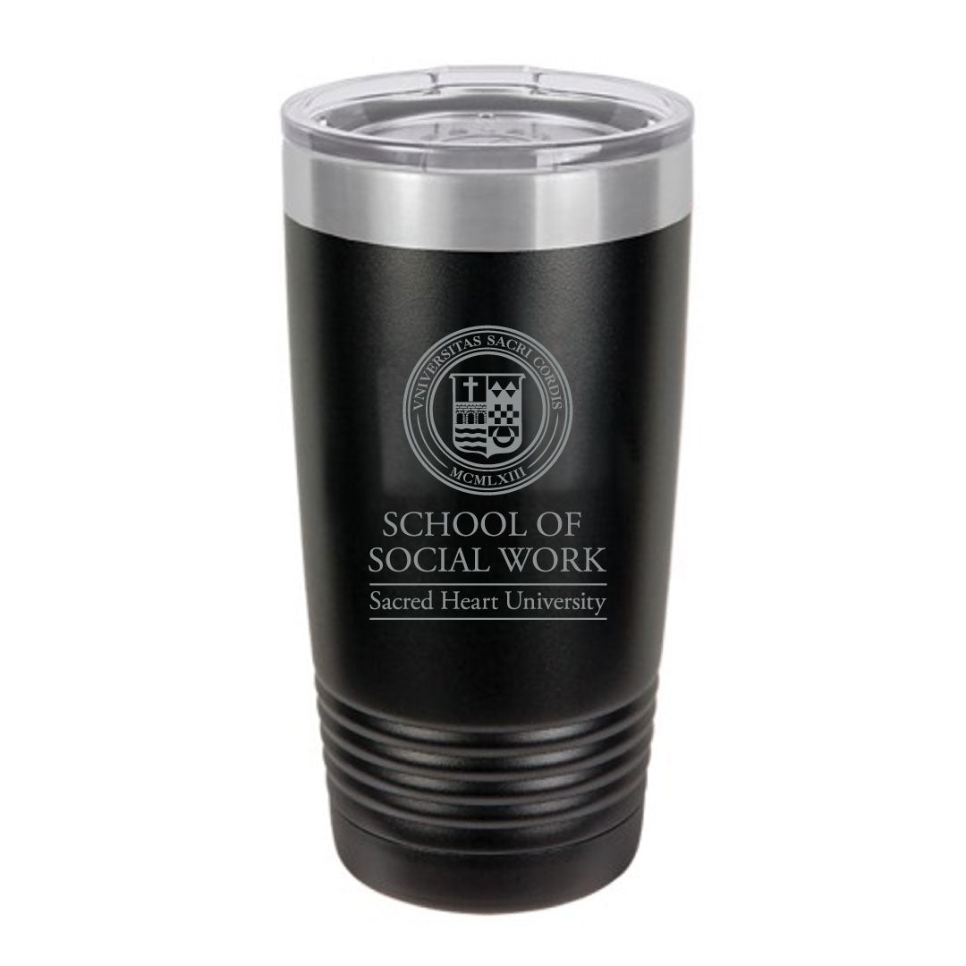 SHU School of Social Work 20 oz Tumbler Logowear SHU School of Social Work