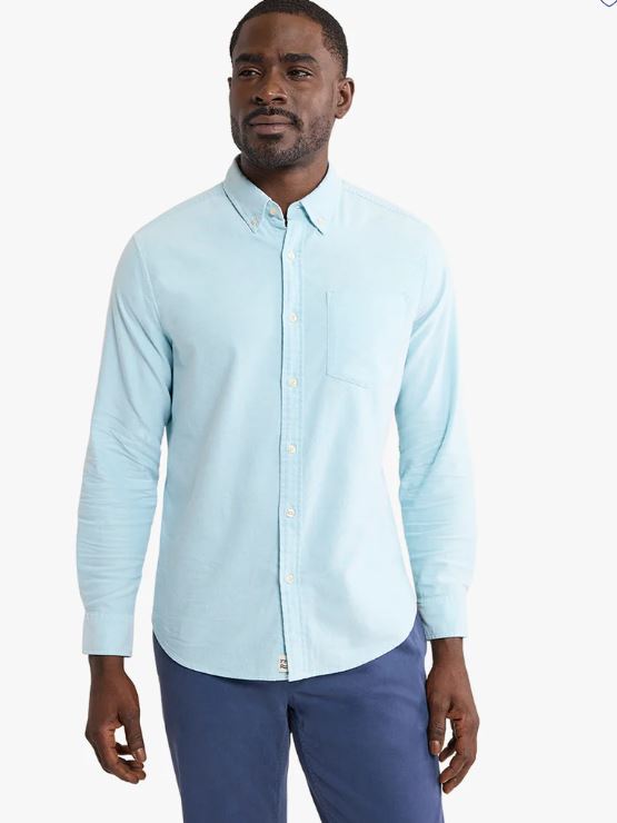 Fair Harbor Men's Salty Oxford Shirt Apparel Fair Harbor Bay Blue Small