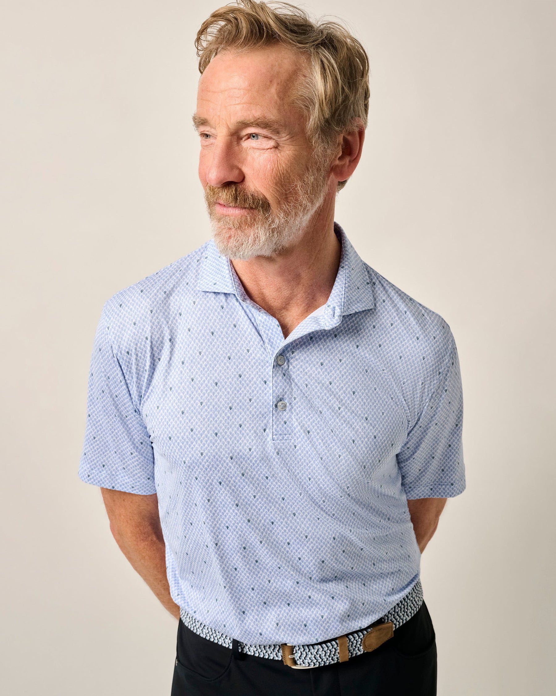 Johnnie-O Men's Fernando Featherweight Performance Polo Apparel Johnnie-O Seychelles Small