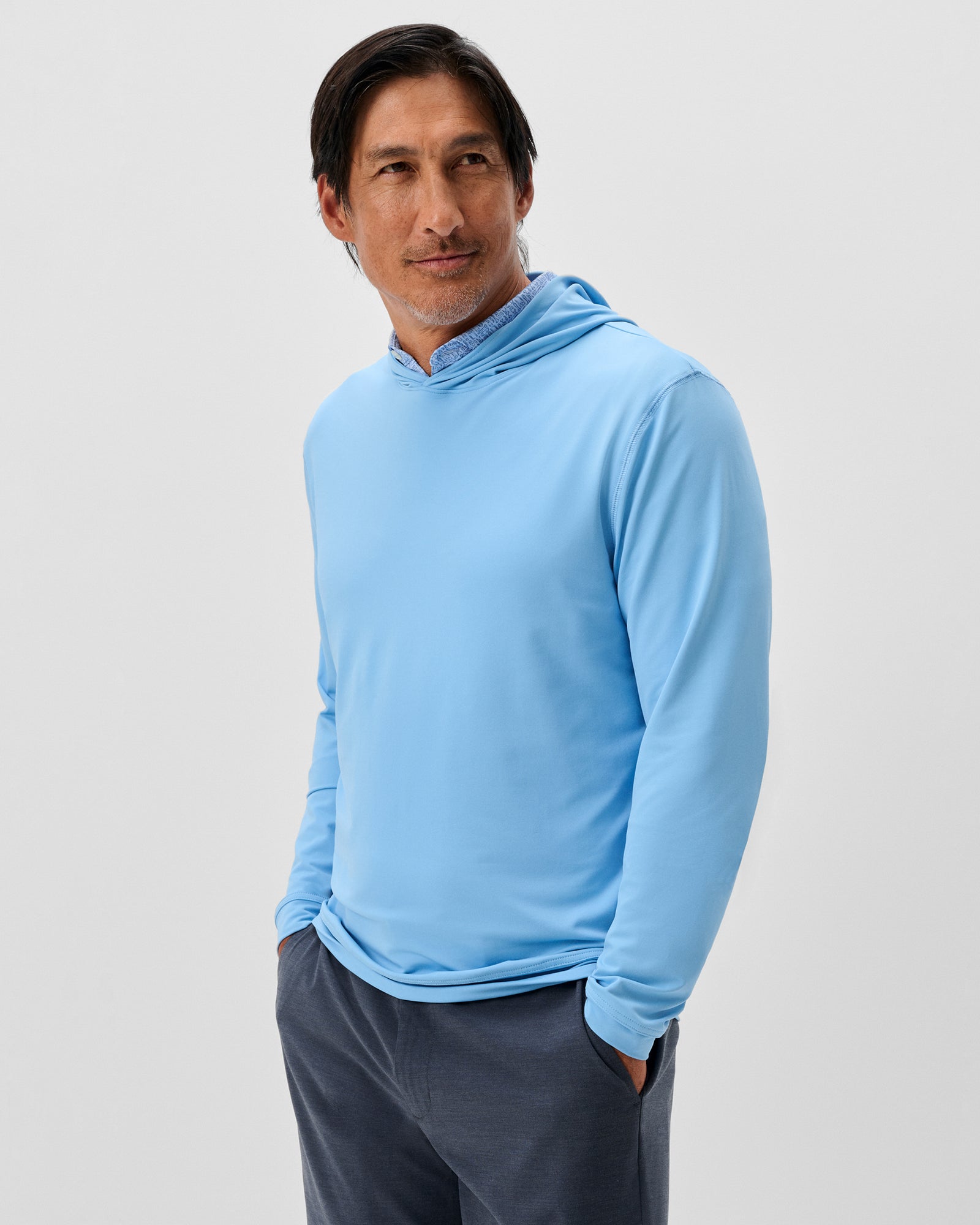 Johnnie-O Men's Motion Performance Hoodie Apparel Johnnie-O Maliblu Small