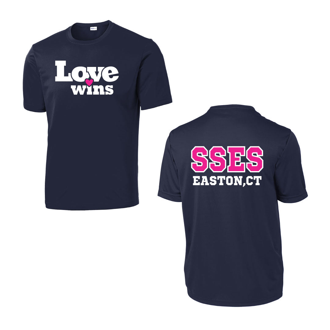 SSES Viki Soto 5K Performance Short Sleeve Logowear Viki Soto 5K Navy Youth XS