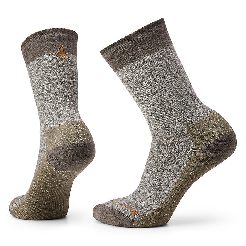 Smartwool Everyday Rollinsville Crew Socks Apparel Smartwool Taupe/Natural Marl Medium 