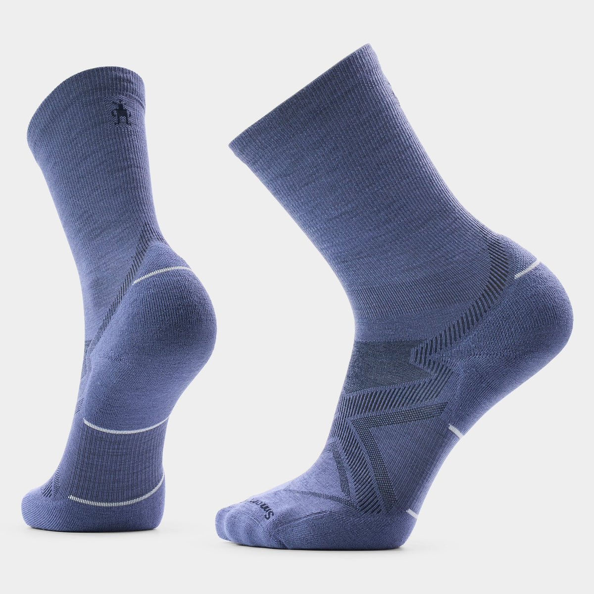 Smartwool Run Cold Weather Targeted Cushion Crew Socks Apparel Smartwool Nightfall Blue-P43 Medium