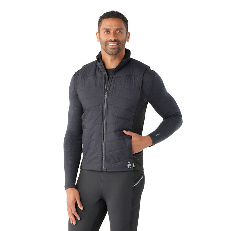 Smartwool Mens Smartloft Vest Apparel Smartwool Black Small 