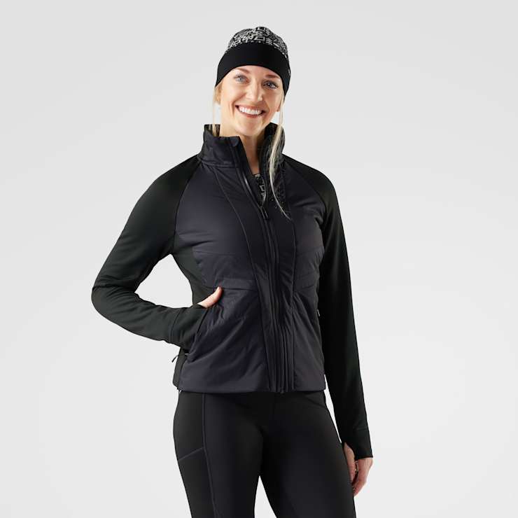 Smartwool Women's Smartloft Hybrid Jacket Apparel Smartwool Black-001 XSmall