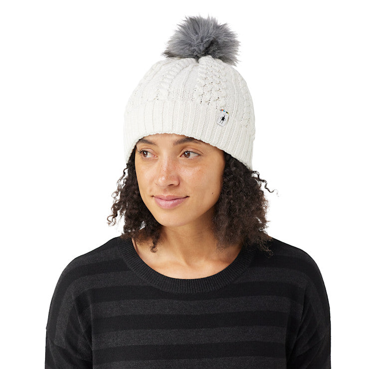 Smartwool Lodge Girl Beanie Accessories Smartwool Natural Donegal-H46  