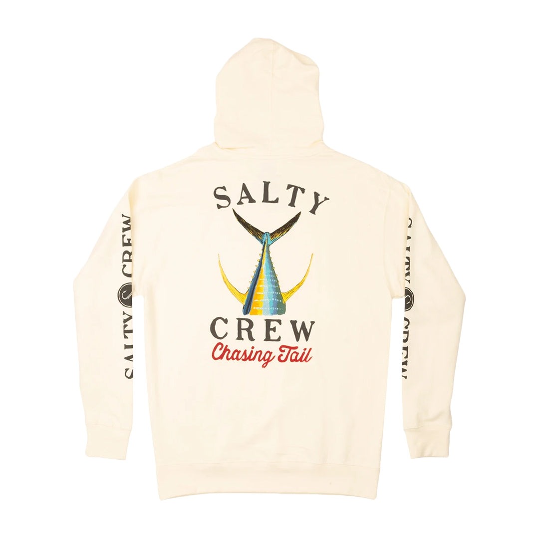 Salty Crew Mens Tailed Hooded Fleece Sweatshirt Apparel Salty Crew Mackerel Small 