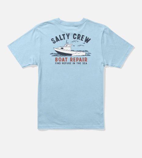 Salty Crew Boys' Boat Repair Tee