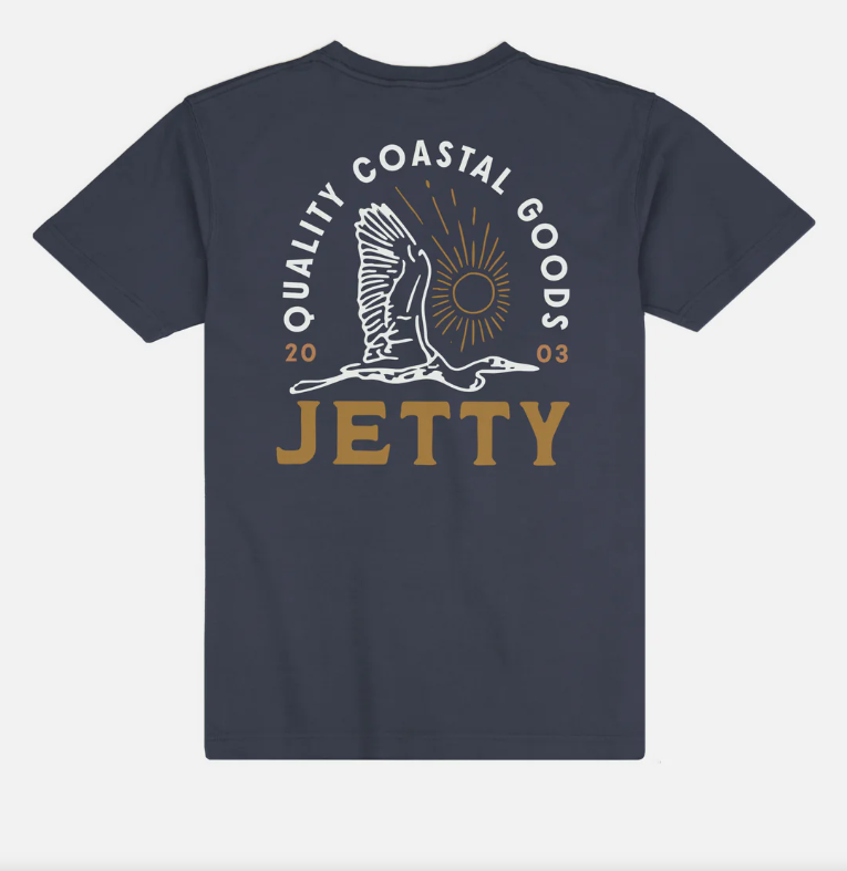 Jetty Men's Egret Tee