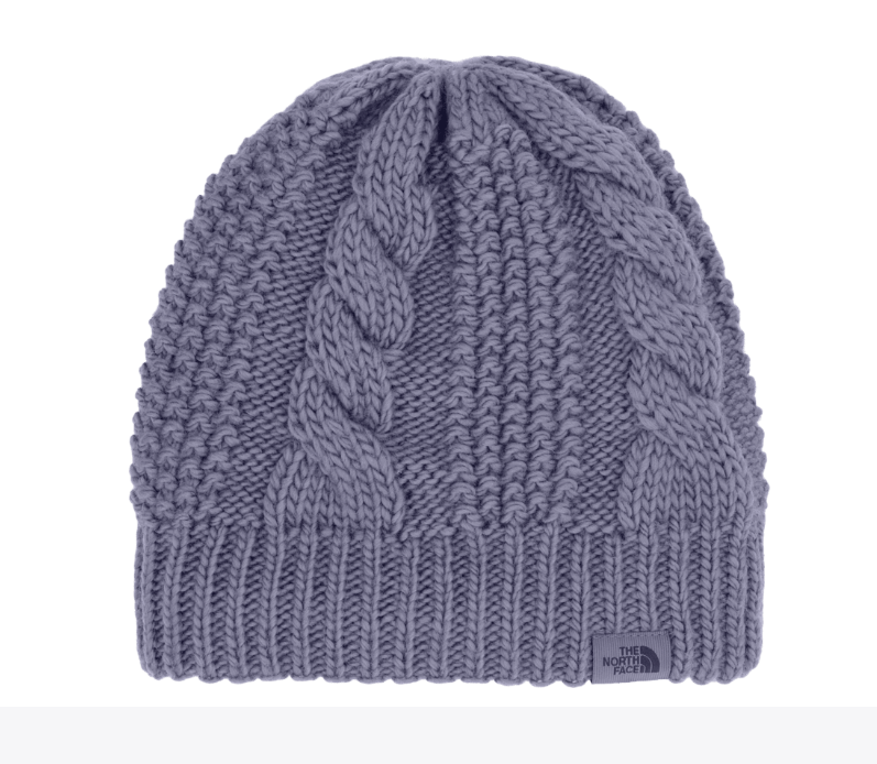 The North Face Women's Oh Mega Lined Beanie Accessories North Face Grounded Plum-NNK