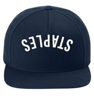 Staples Athletics Snapback STAPLES Baseball Hat Logowear Staples Athletics Navy