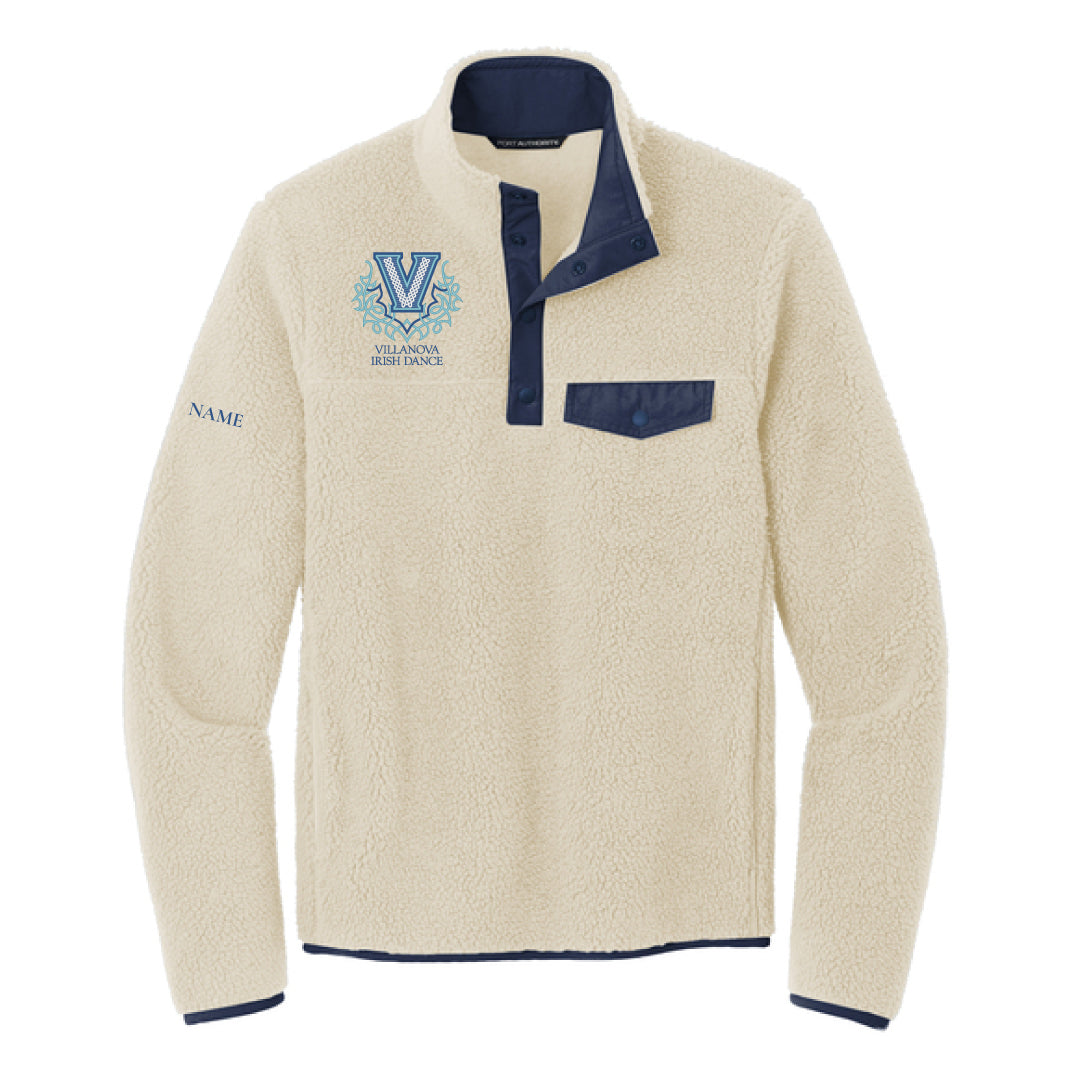 Villanova Irish Dance Fleece 2 Button Snap Logowear Villanova Irish Dance Adult S
